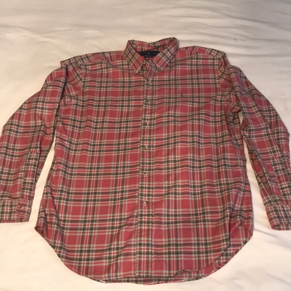 Men’s Ralph Lauren Polo button up Sz Large